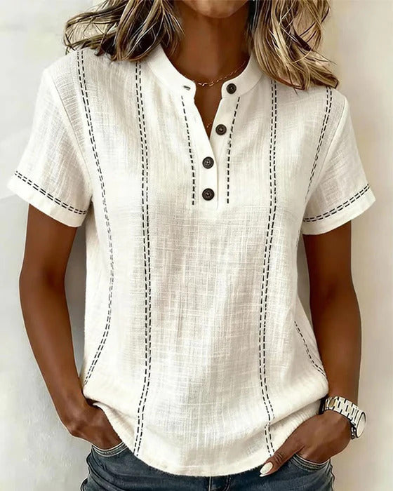 BLUSA ESTIVA IN LINO