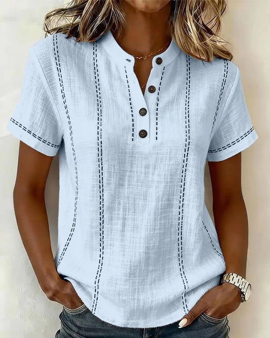 BLUSA ESTIVA IN LINO