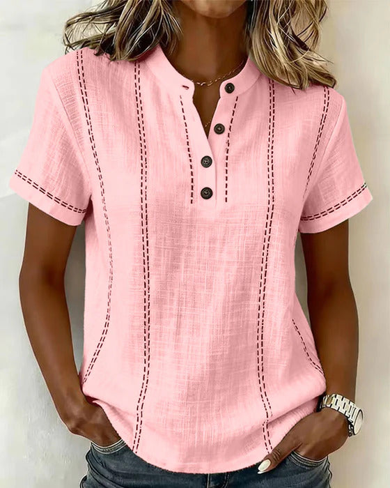 BLUSA ESTIVA IN LINO
